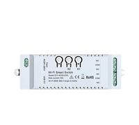 Puthernm Commutateur Intelligent WiFi 2 Canaux, Minuterie à Monter Soi-Même, Application 85-265 V USB 5 V 2,4 G, Module Domotique WiFi pour Home IFTT Facile à Utiliser