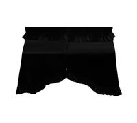 Puthernm Housse de Piano avec Bordure Volantée, Housse de Piano Intégrale, Housse de Protection Solaire 3D pour Piano, Facile à Utiliser, Noir