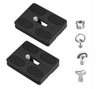 Puthernm Plaque de DéGagement Universelle pour TréPied, Plaque Suisse Arca pour Rotule de TréPied D'Appareil Photo Reflex NuméRique (PU-50)