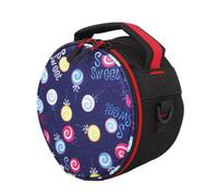 Puthernm Sac de Rangement pour Tambour à Main Vide de 6 Pouces avec Bretelle Simple, Coloré pour Tambour de Guérison Sonore, Facile à Utiliser et