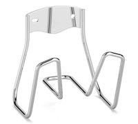 Puthernm Support de Tuyau D'Arrosage, Support Mural pour Tuyau D'Eau, Rallonges, Tuyau de Compresseur D'Air, Argent Robuste 1 Pièce