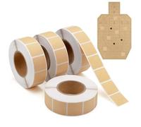 Puthernm Target de 0,87 Pouce Target Tapeurs 4000 Pièces, de Rouleau Portable, Autocollants Auto-Adhésifs pour Le Marquage, Réparation Cible