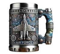 Puthernm Tasse 3D Personnalisée, Cadeau pour Les Anciens Combattants, pour Les Passionnés, Tasse de Café à Imprimé 3D, Tasse Personnalisée