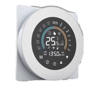 Puthernm Tuya Wifi Thermostat LCD Numérique Tactile Contrôle de Température pour Blanc, 16A Électrique (WiFi) Installation Facile Facile à Utiliser