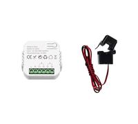 Puthernm Tuya ZigBee Smart Energy Switch Tuya ZigBee Energy Meter Power Monitor APP Real-Time Power Statistics Consumption Querying 1CT