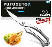 PUTOCUTOX Ciseaux à volaille Ciseaux à viande Acier inoxydable Ciseaux à poulet Ciseaux à trancher
