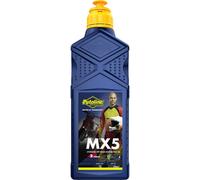 PUTOLINE MX5 2-Stroke Off Road Deux Horloge L'Huile De Moteur 1Liter Bouteilles