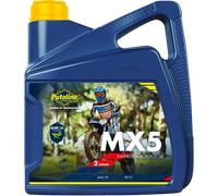Putoline MX5 Off Route Motocross MX Synthétique 2 Temps Huile Pré / Avant Mix -