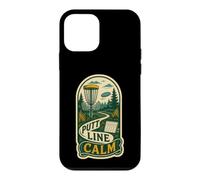 Putt Line Calm Lancer vers Le Panier Disc Golf Coque pour iPhone 12 Mini