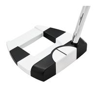 Putter de golf Odyssey Ai Dual Jailbird Mini 1/2 Ball Double Bend Main gauche, 35", Pistol