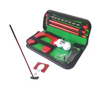 Putter De Golf Portable En Trois Parties, Ensemble De Balles D'entraînement, Équipement D'intérieur, Balle D'entraînement À Domicile Et Au Bureau, Nouveau