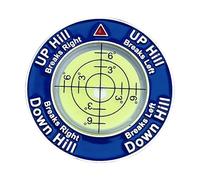 Putter Green Reading Aid - Golf Bubble Reader Tool, Training Guide | Accessoire de Pratique d'alignement Compact, Dispositif de Lecture Vert léger pour la Session de Cours des Amis de Fils