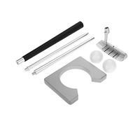 Putter Set Kit Putting Ensemble Portable avec Cup et 2 Balles et Sac de Rangement Golt Clubs Intérieur Extérieur Entraînement pour Gaucher