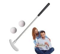 Putters De Golf - Mini Putters De Golf, Conception Antirouille À 2 Voies, Clubs De À Tête en De Zinc avec Poignée TPR Portable | 6,2 Pouces, Putter De Golfs De Bureau pour Outil De Pratiqu