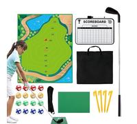 Putting Practice Set - Sticky Golf Training Mat, Long Lasting Target Game, Skill Builder Tool | Matériel d'apprentissage intérieur pour Adultes Famille Contrôle de Précision Développement