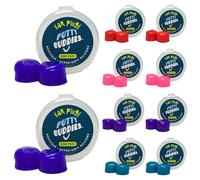 Putty Buddies Bouchons d' oreilles piscine super doux et confortable pour les enfants (bloc d' eau) 10 paires Assorti