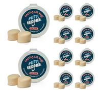 Putty Buddies Les bouchons flotter pour nager et se baigner (inventé par un médecin) garder l' eau à l'extérieur (10 paires) Bronzer