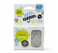 Putty Buddies Lot de 3 paires de bouchons d'oreille de natation originaux - Super doux et malléables - Bloque l'eau - Confortables - Idéal pour les enfants - Transparent