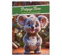 Putzige Tiere - Ausflug nach Down Under (Wandkalender 2026 DIN A2 hoch), CALVENDO Monatskalender: Der Kalender zeigt ein Jahr lang süße, verrückte und ... für Spaß und gute Laune sorgen.