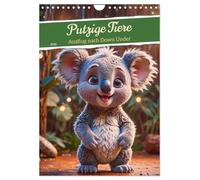 Putzige Tiere - Ausflug nach Down Under (Wandkalender 2026 DIN A4 hoch), CALVENDO Monatskalender: Der Kalender zeigt ein Jahr lang süße, verrückte und ... für Spaß und gute Laune sorgen.