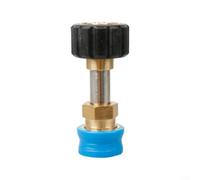 Puupaa Adaptateur Quick Connect pour nettoyeur haute pression en mousse série HD, interface de conversion haute pression avec ajustement fileté pour un lavage de voiture efficace