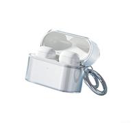 Puupaa Coque de protection en silicone pour écouteurs Sony WF-1000XM6, coque intégrale antichoc avec matériau doux pour la peau, coque portable légère pour voyage (transparent)
