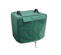 Puupaa Housse de four à pizza avec poche - Tissu Oxford 210D/420D - Protection contre la poussière, l'eau, les UV pour fours extérieurs, poignée portable, 54,5 x 45,7 x 38,1 cm (encre 210D, vert)