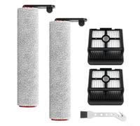 Puupaa Kit de brosse filtrante de rechange pour aspirateur sans fil H12 Pro, H12 Dual, H13 Pro avec 2 brosses à rouleaux, 2 filtres, 1 brosse de nettoyage