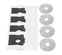 Puupaa Kit de remplacement pour aspirateur Dreame pour Mova E40 Ultra, 4 serpillères, 4 sacs à poussière