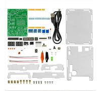 Puupaa Kit générateur de signal DIY avec mesure de tension, courant et température - Détection 30 V/2 A, détection de niveau logique pour tests électroniques (kit + étui acrylique)