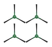 Puupaa Lot de 4 brosses latérales de rechange pour robot aspirateur DEERMA S30/DEM-S30, brosses d'angle en plastique et nylon