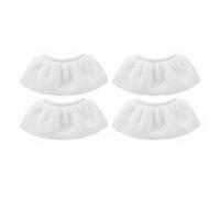 Puupaa Lot de 4 chiffons en microfibre lavables pour nettoyeur vapeur Karcher Easyfix SC1, SC2, SC3, SC4, SC5, SV7