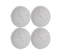 Puupaa Lot de 4 chiffons en microfibre pour balai vapeur Bissell 2124 2039A, lavables, réutilisables, pour carrelage, stratifié, bois, vinyle