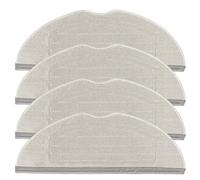 Puupaa Lot de 4 serpillères de rechange pour aspirateur robot Dreame D20/D20 ProPlus, lavables et réutilisables