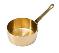 Puupaa Petite casserole à lait en acier inoxydable 60/80/100 ml pour chauffer le lait, faire du café, faire fondre du beurre, cuire des aliments pour bébé ou de la sauce à steak, passe au