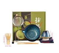 Puwaiio Kit de Préparation du | Fouet À,Accessoires De Cérémonie Du Thé Pour Les Chercheurs De Bien Être Les Baristas À Domicile La Pratique Du Rituel Matinal La Méditation Et Les Praticiens