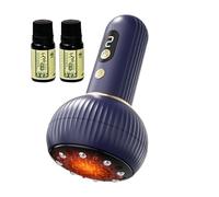 Puwaiio Machine à ventouses | Instrument de grattage électrique 9 modes - Masseur portable par vibration pour cuisse, corps, ventre, abdominal, dos, jambes, visage, fessier, bras