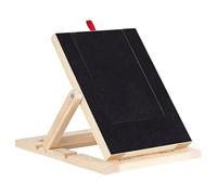 Puwaiio Planche à Gratter pour Ongles de Chien - Lime à Ongles en Bois pour Chien - Planche à Ongles pour Chien avec Un tiroir à friandises,pour Chiot Petit Moyen Grand Chat Enfant Coin