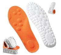 Puwaiio Semelles intérieures en forme de nuage - Résistantes aux chocs - Semelles de massage en mousse à mémoire de forme pour homme et femme, lieu de travail, commutation, randonnée, maison, voyage