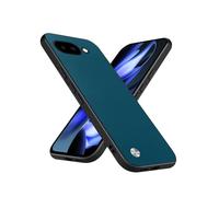 Puxssul Coque pour Google Pixel 9a 5G, Coque en Cuir Synthétique TPU, Antichoc Anti-Dérapante Ultra Léger Coque pour Google Pixel 9a (Bleu)