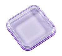 PUXZYAX Boîte de rangement transparente et compacte pour manucure et faux ongles. Idéale pour divers petits objets, Pour elle ne prend pas beaucoup de place, violet