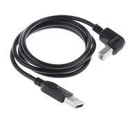 PUXZYAX Câble Adaptateur USB mâle de Type B Multi-Angle : Outil Indispensable pour Les imprimantes et scanners nécessitant des données Via Le Bus USB.