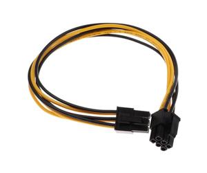 PUXZYAX Câble d'extension d'alimentation Facile à Utiliser avec connecteur 6 Broches pour Une intégration fiable de l'alimentation, idéal pour Les systèmes de sécurité. Ce câble est équipé d'un Port
