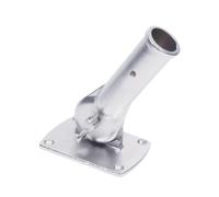 PUXZYAX Support de mât de drapeau pratique en acier inoxydable, pivotant à | universel, avec base de fixation robuste. Convient à Pour tous les types de bateaux et de maisons. Support de mât de