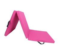 PUXZYAX Tapis de Yoga Pliable en Trois Parties, imperméable et Portable | poignées de transport. Idéal pour les séances d'entraînement, le yoga et le Pilates, ainsi que pour les voyages.