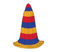 PUYhgb Cape à capuche unisexe avec drapeau de l'Arménie - Cadeau attentionné pour Halloween, les amateurs de cosplay, les fêtes à thème