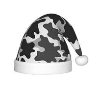PUYhgb Chapeau de Noël unisexe imprimé camouflage, chapeau de vacances de Noël, chapeau de Noël bon pour Noël, cosplay