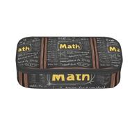 PUYhgb Trousse multifonction de grande capacité avec impression mathématiques pour un rangement facile des articles de papeterie