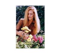 puyoo Poster sur toile Singer Dalida 1 - Décoration de chambre à coucher - Paysage sportif - Décoration de bureau - Cadeau sans cadre - 30 x 45 cm