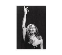 puyoo Poster sur toile Singer Dalida 2 - Décoration murale pour salon, chambre à coucher - Style sans cadre - 30 x 45 cm